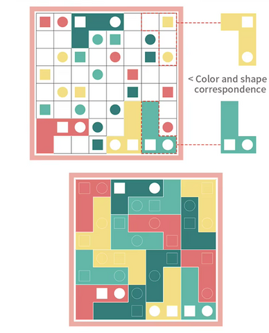 LogicTiles: L-Shape Puzzle Adventure